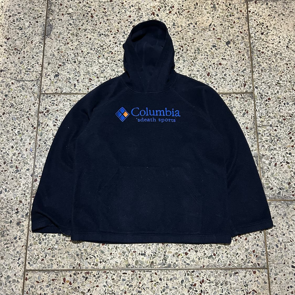 콜롬비아(Columbia) 올드스쿨 오버핏 플리스 후드티 상품이미지1
