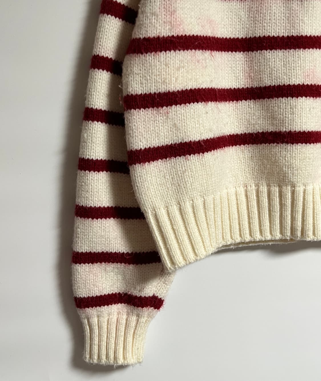 폴로 랄프로렌 반집업 크롭 니트 스웨터  상품이미지3