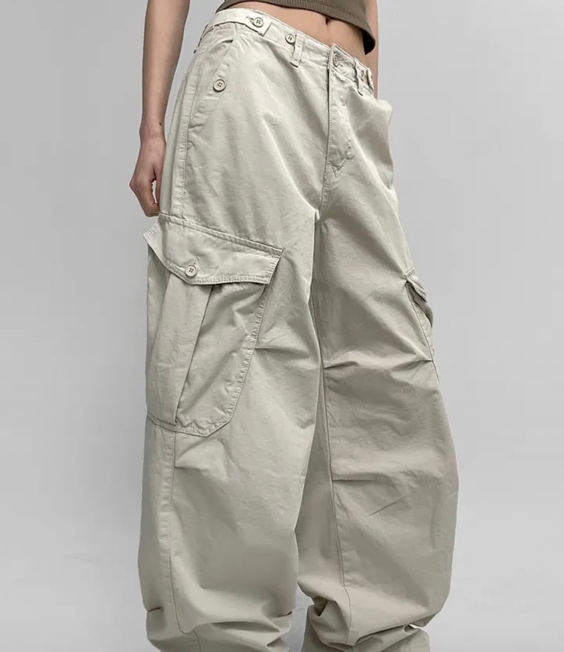 블랙업 캥크링 치노 비죠  카고팬츠 (Ootj 카고팬츠) 상품이미지1