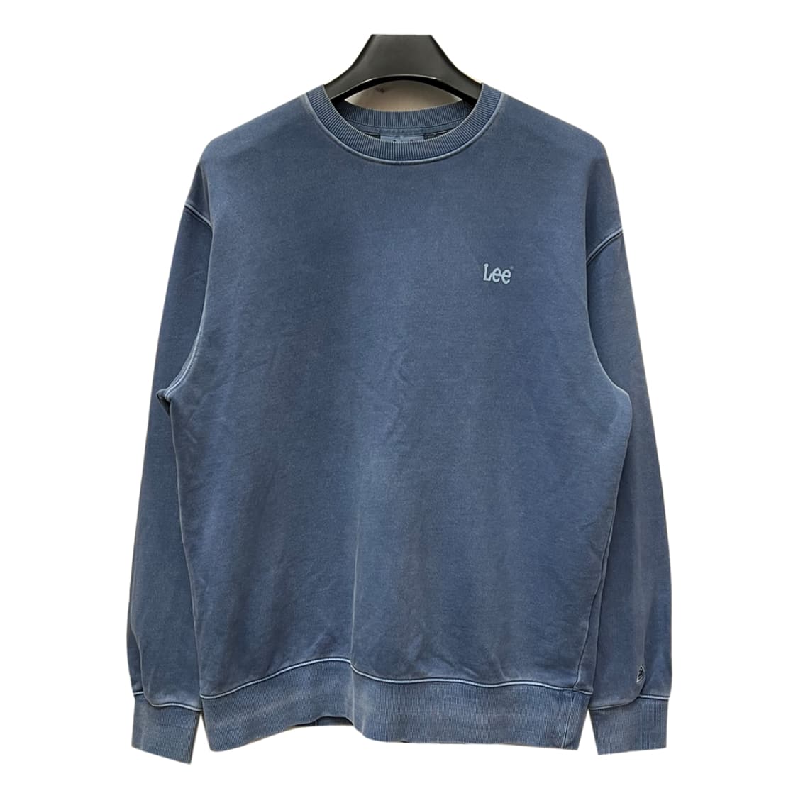 LEE 리 피그먼트 백로고 맨투맨 M 상품이미지2