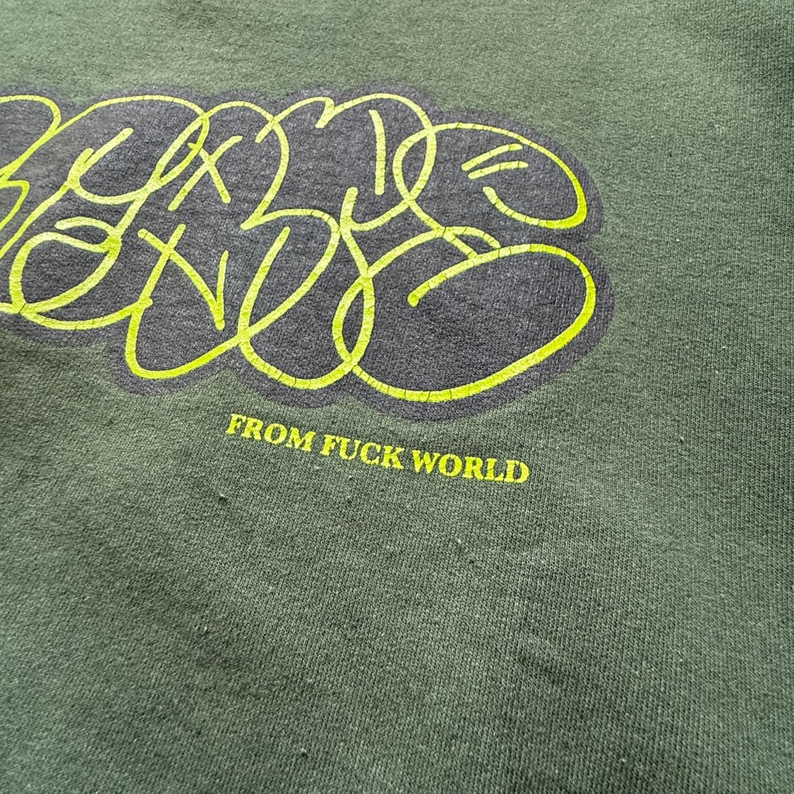 OCTOPUS ARMY 그래피티 FROM FUCK WORLD 스웻셔츠 L 상품이미지3