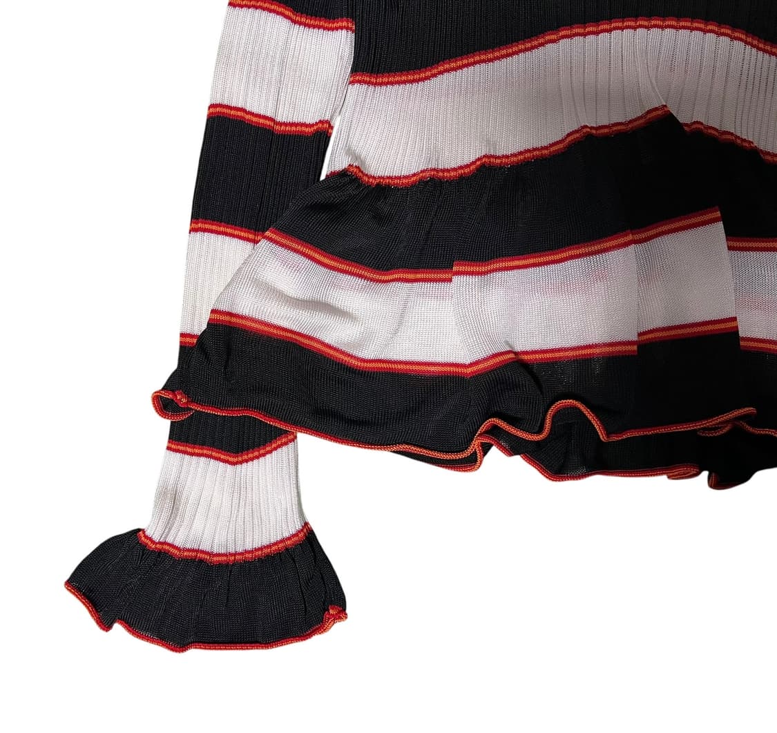 MSGM 스트라이프 프릴 니트 상품이미지3