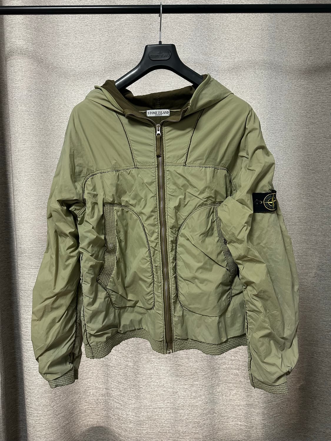 05S 스톤아일랜드 아카이브 컷팅 디테일 폴리 집업 (XL) 상품이미지1