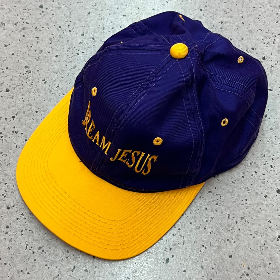 빈티지 90s DREAM JESUS 스냅백 캡 상품이미지1