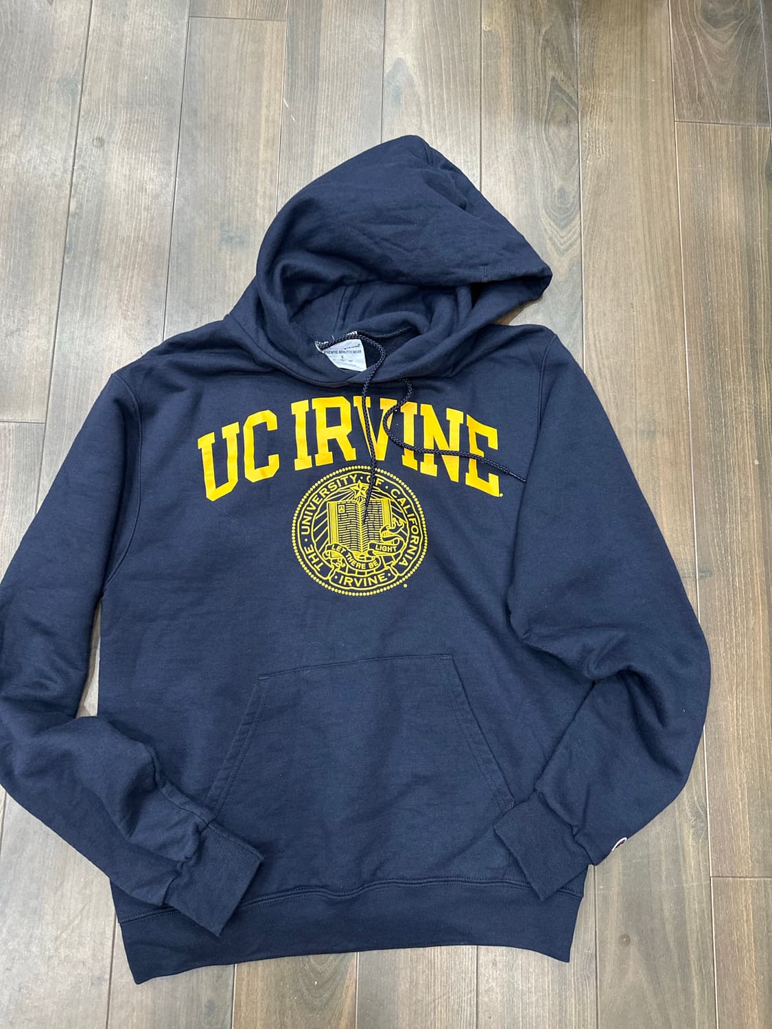 챔피온UCI 어바인 후드티 네이비 옐로우 s 상품이미지2