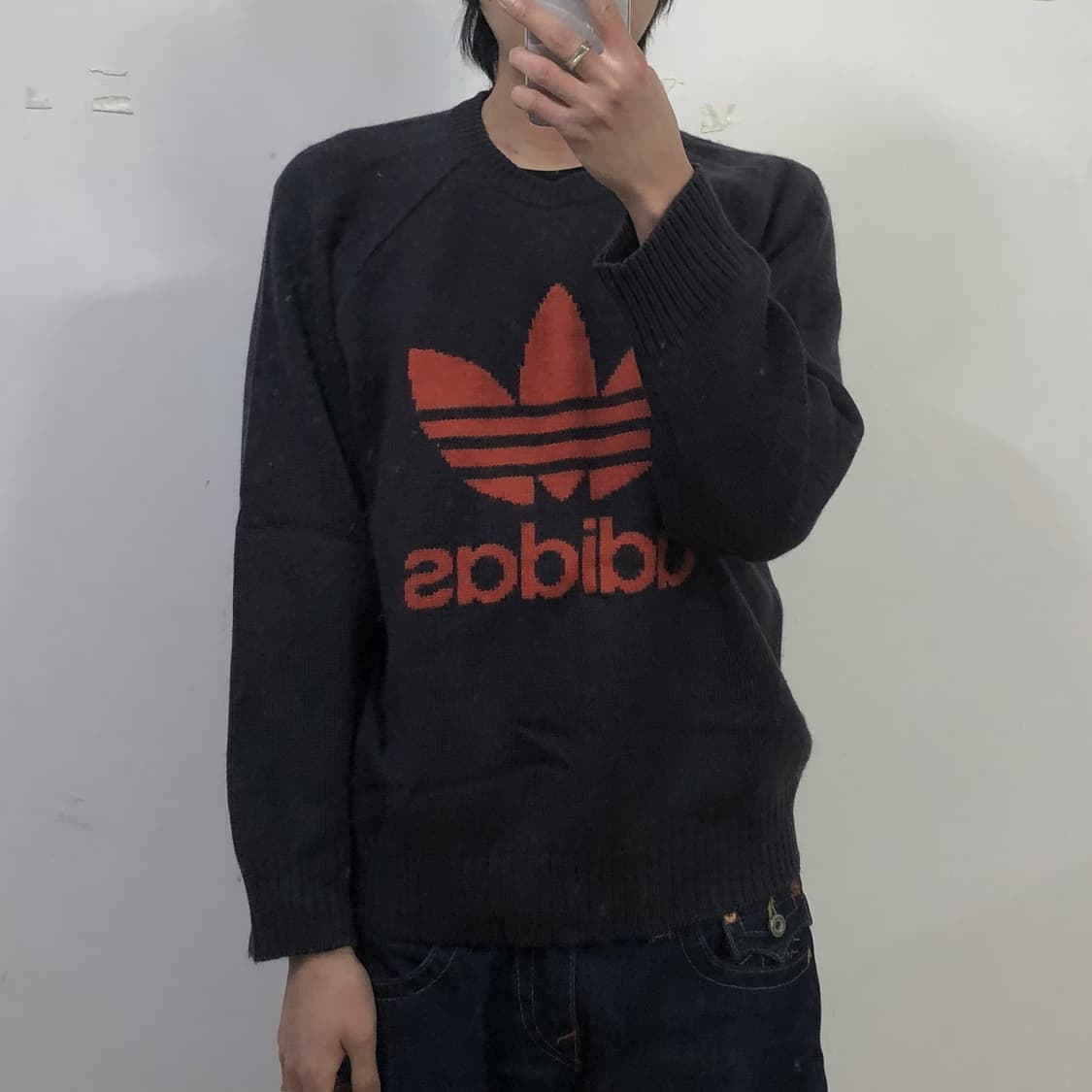 아디다스 불꽃 니트 스웨터 상품이미지3