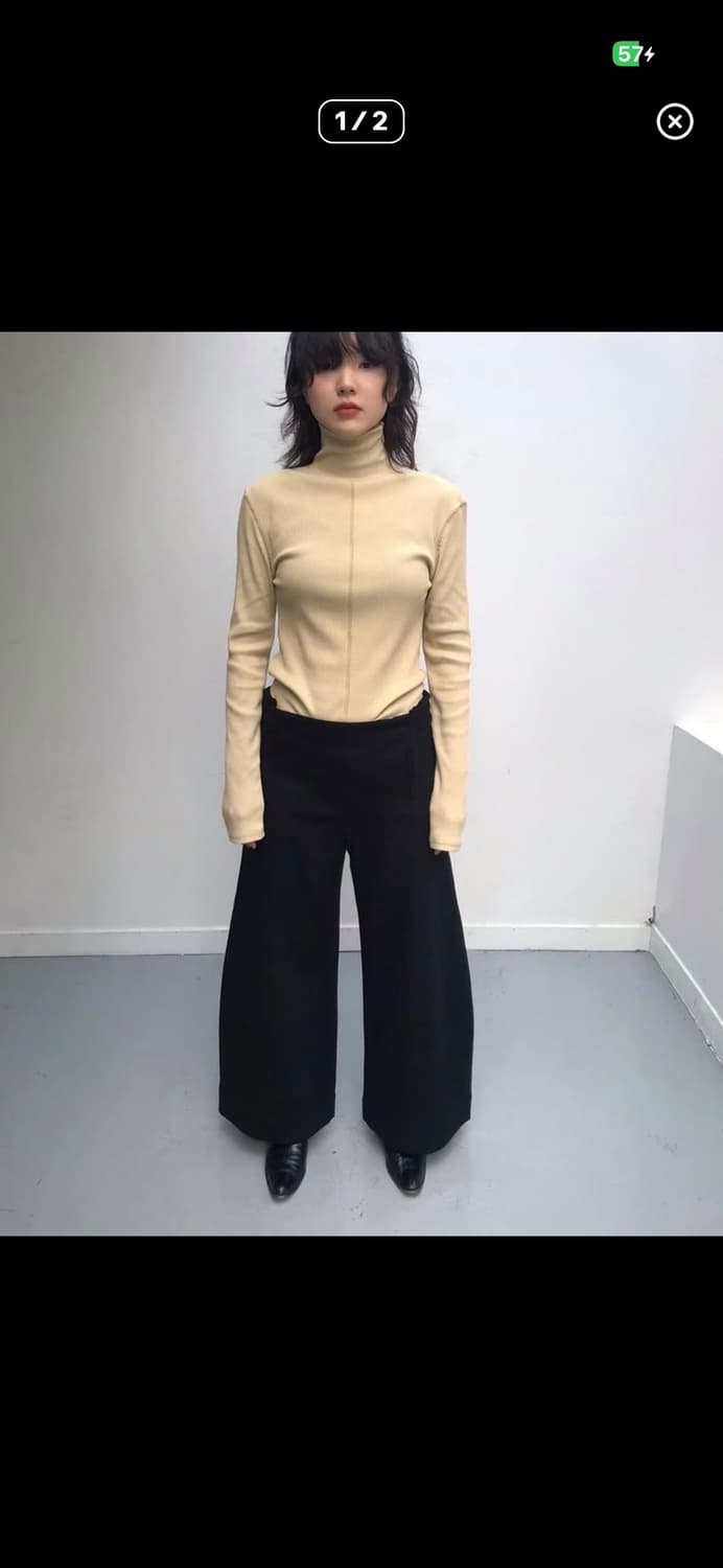 eonts 에옹쓰 터틀넥 머스타드  상품이미지3