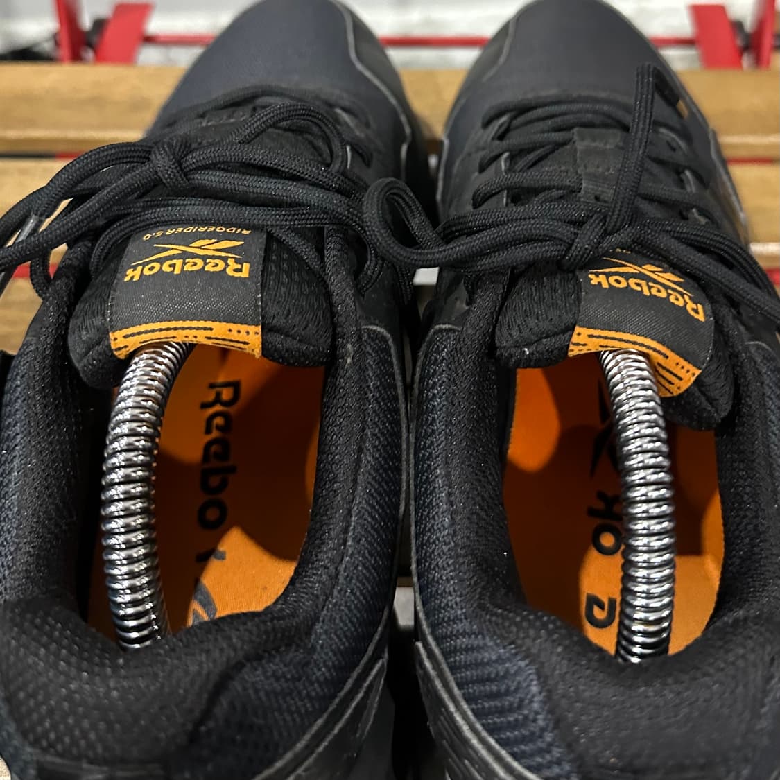 265) 리복 운동화 남성 남자 신발 릿지라이더 5.0 GTX 블랙 상품이미지5