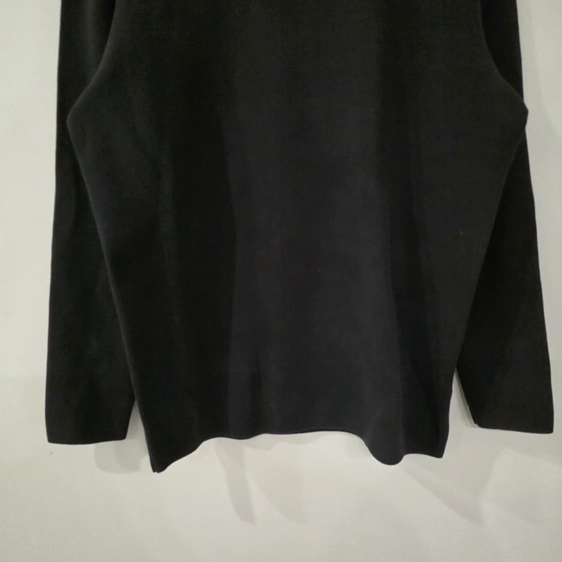 COS 코스 블랙 면니트 S 상품이미지2