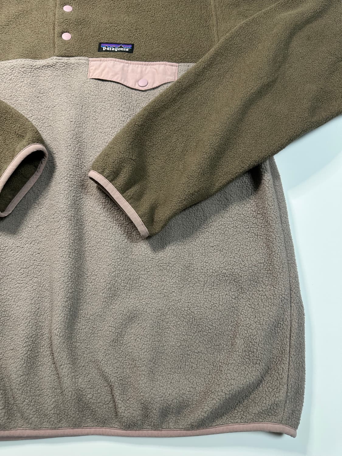 파타고니아 신칠라 플리스 브라운 핑크 상품이미지5