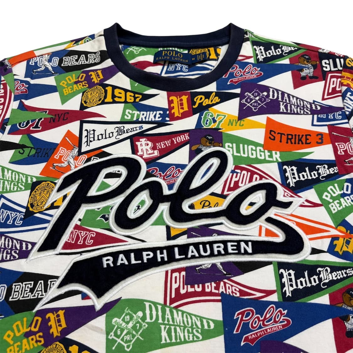 폴로 랄프로렌 리미티드 에디션 베이스볼 베어 맨투맨 (M) 상품이미지3