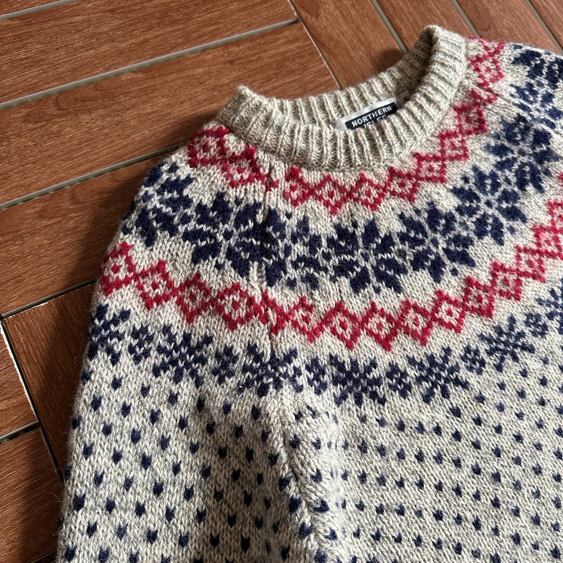 Northen Isle Australian fair-isle knit 상품이미지4