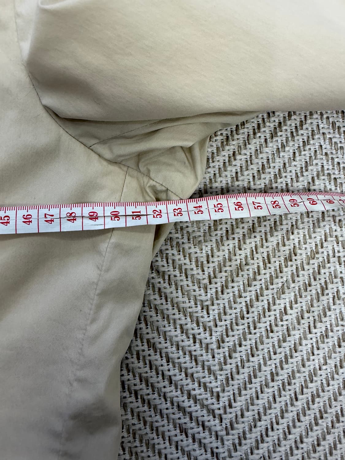 정품) 아크네스튜디오 베이지색 블레이저 자켓 50 상품이미지9