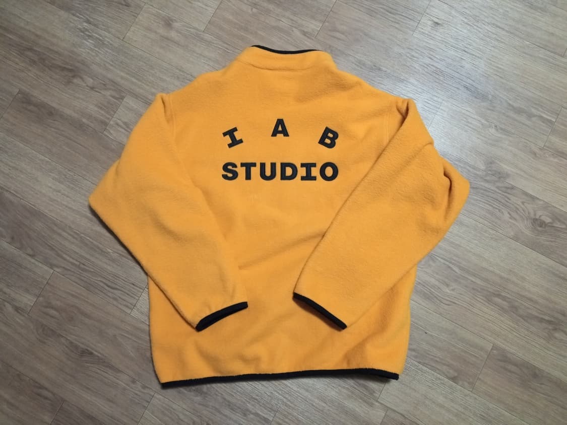 Iab 하프 집 풀오버 후리스 옐로우 판매합니다 상품이미지2