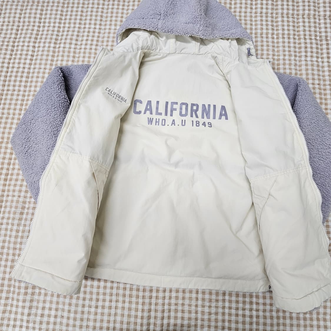 후아유 리버서블 양면 점퍼 남자100 상품이미지6