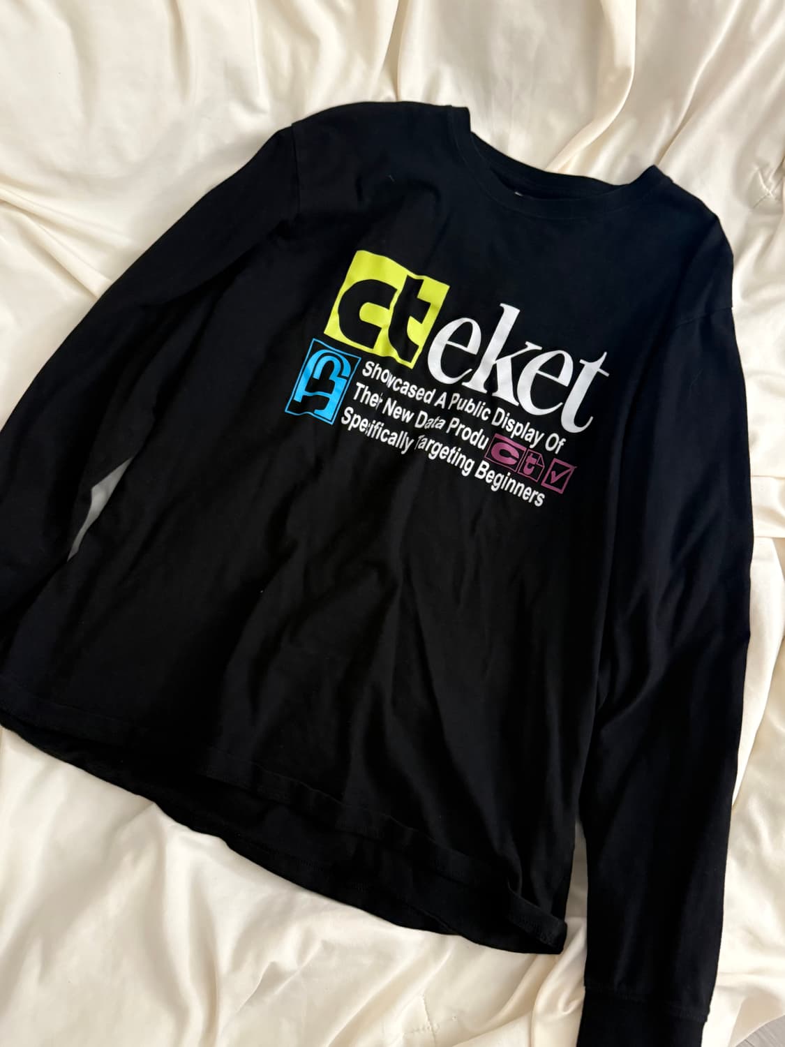 teket long sleeve black 상품이미지1