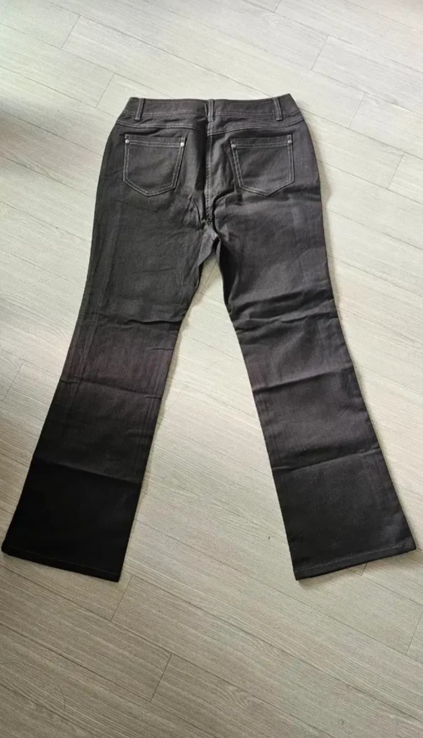 (새상품 원가 15만원) 다크브라운 부츠컷 청바지 골반볼륨 66 L 상품이미지5