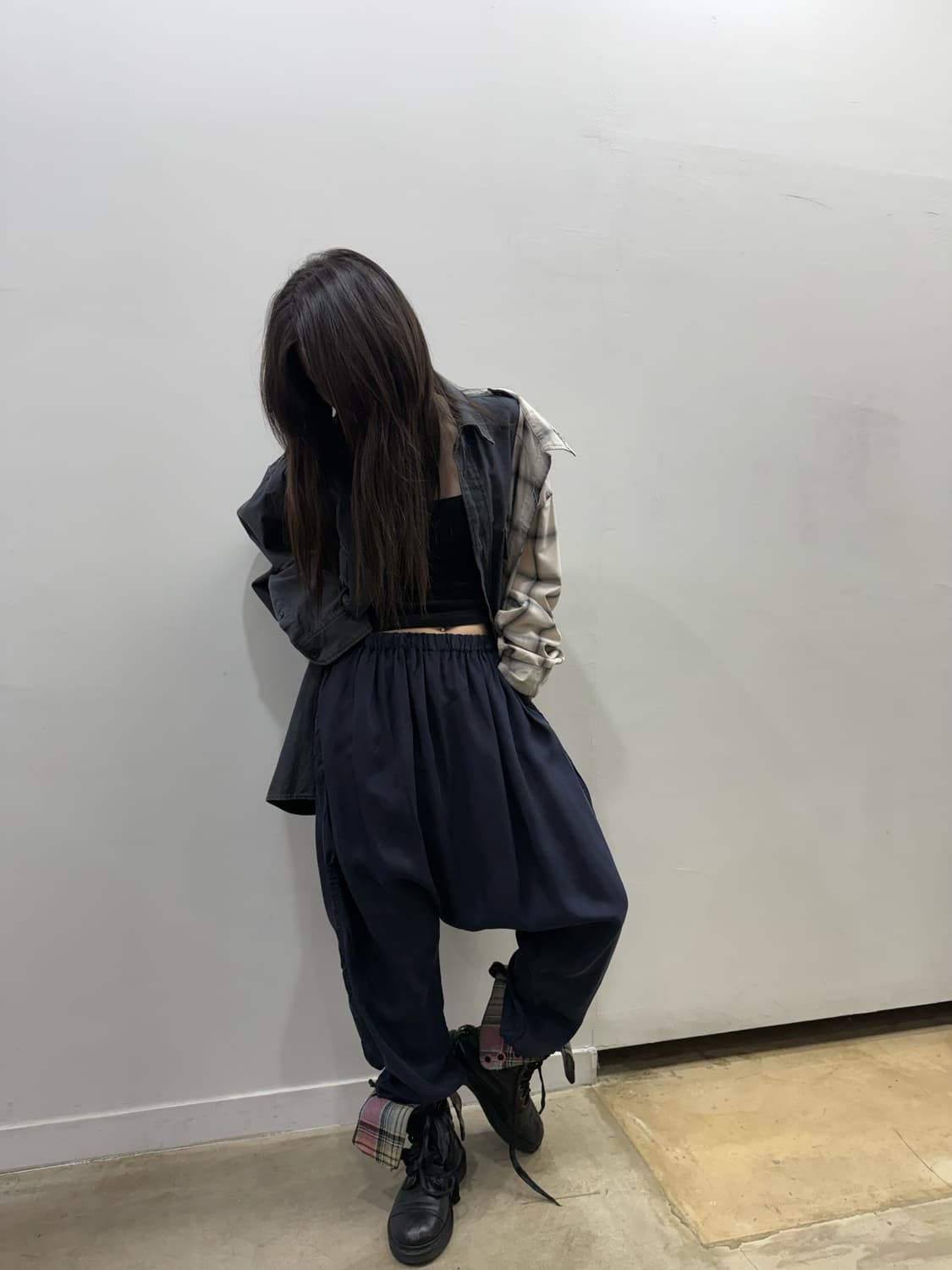 꼼데가르송 트리콧 사루엘 팬츠 상품이미지1