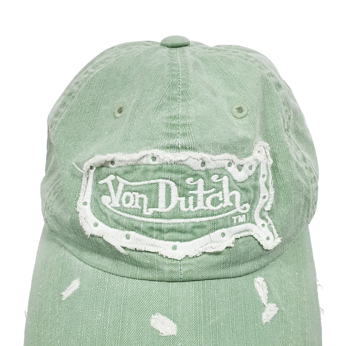 본더치(vondutch) 데미지 볼캡 애플 그린 상품이미지2