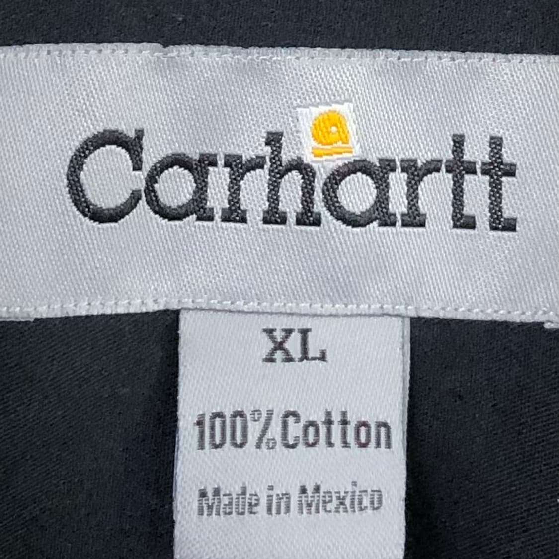 XL 칼하트 블랙 워크 셔츠 상품이미지3