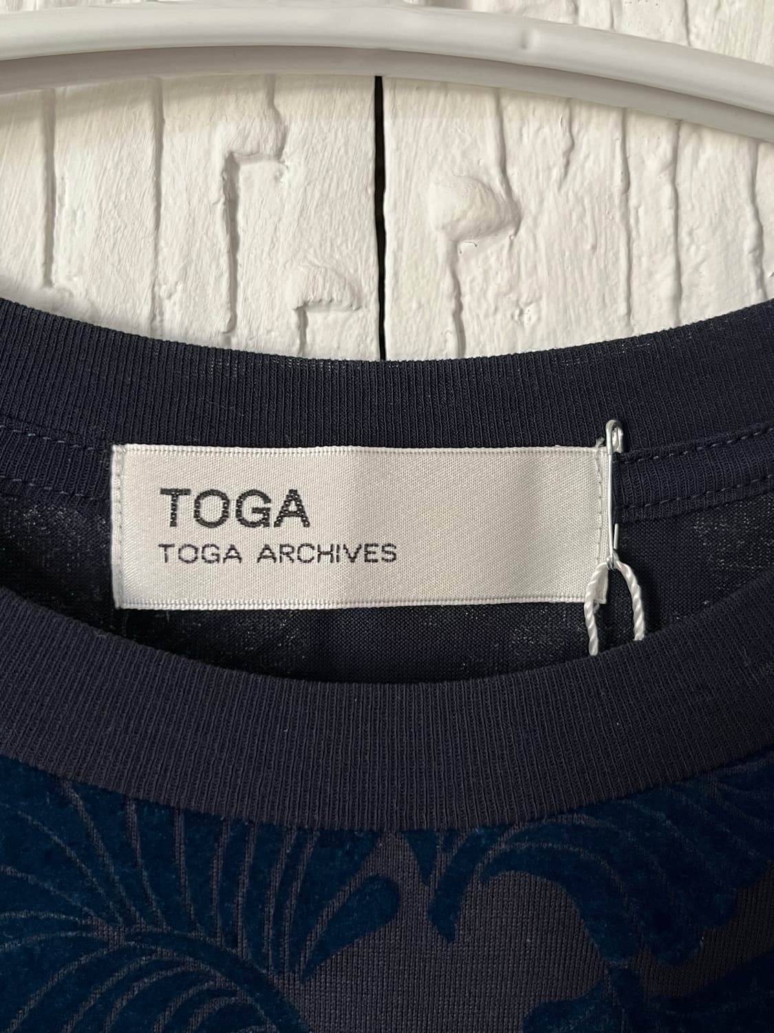 TOGA Archives Velvet Floral T-shirt 상품이미지5