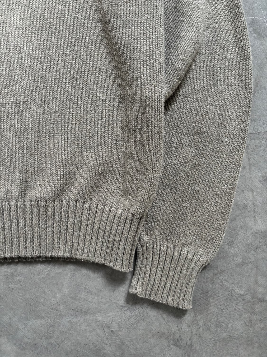 Polo 폴로 랄프로렌 딥그레이 컬러 코튼 하프집업 상품이미지2