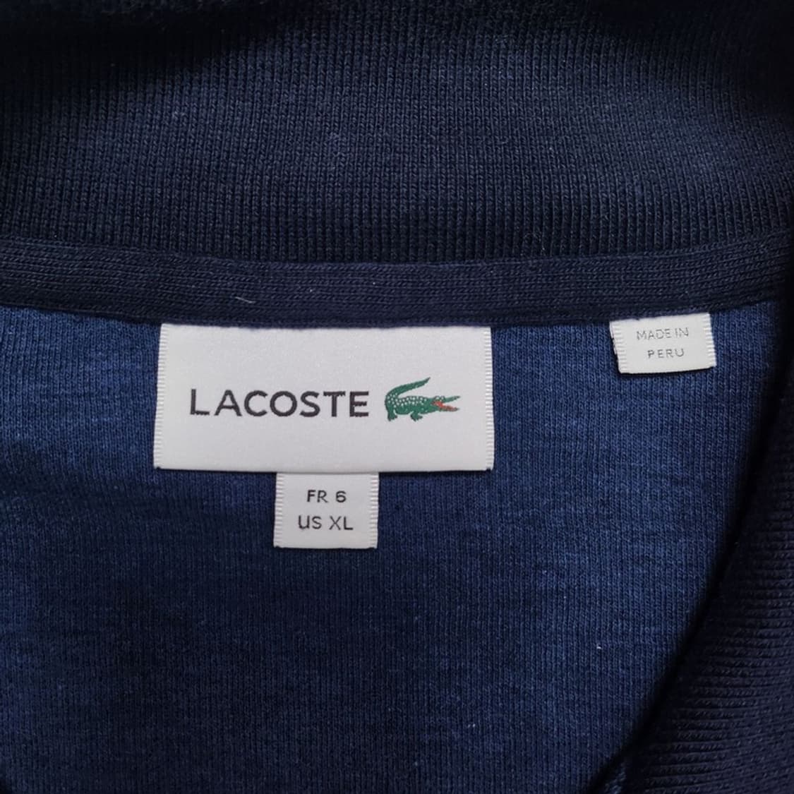 LACOSTE 골프 반집업 맨투맨 Men FR 6US XL 상품이미지6