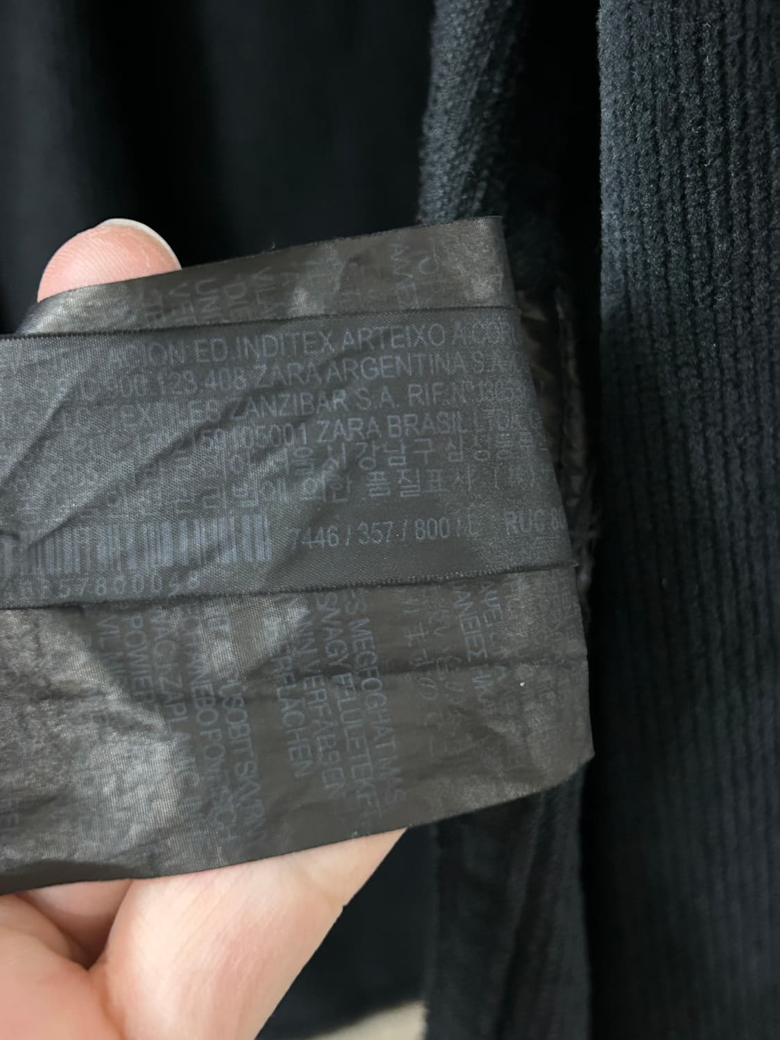 자라 코듀로이 셔츠 상품이미지4