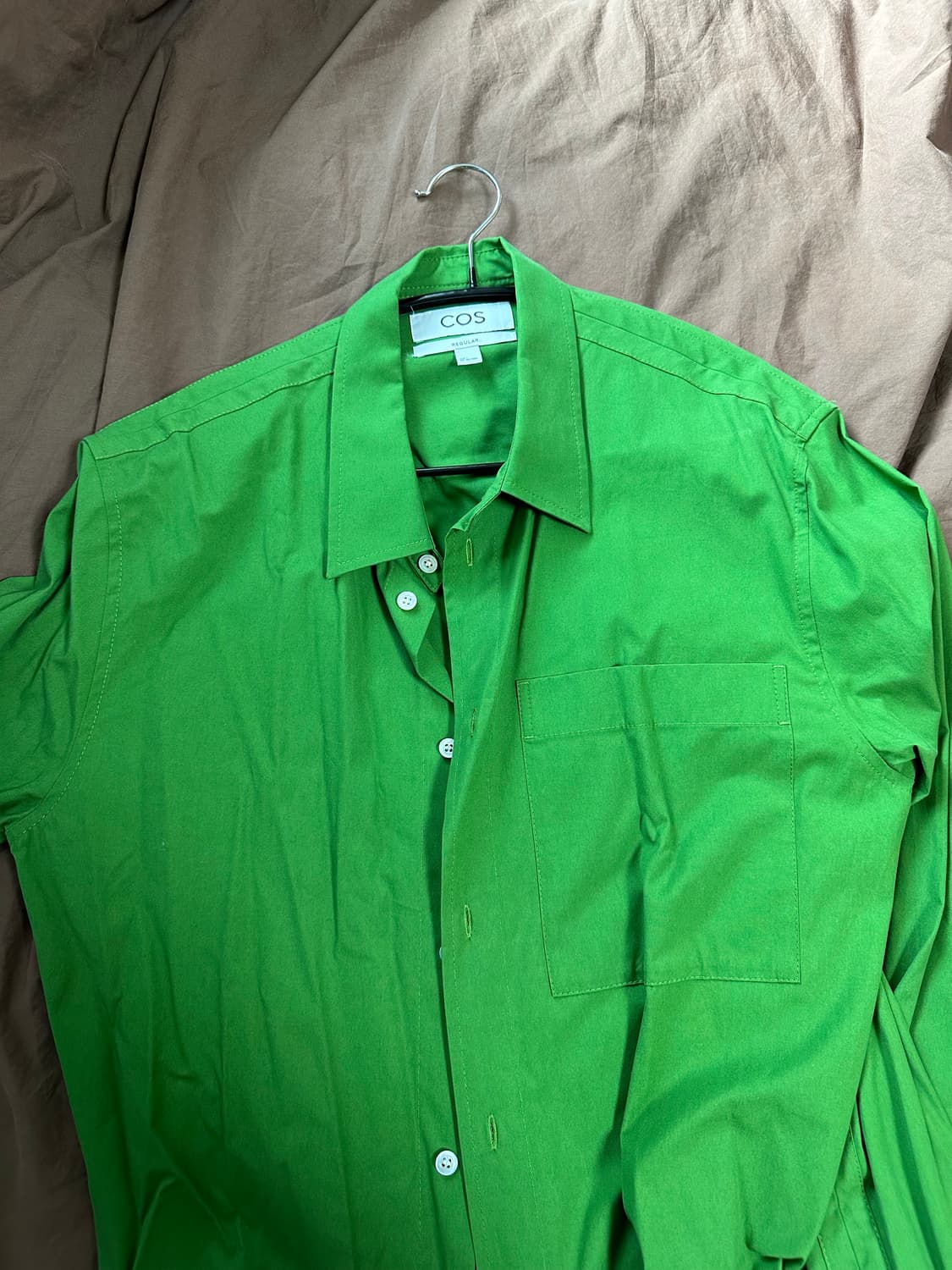 코스 그린 셔츠 L 상품이미지1