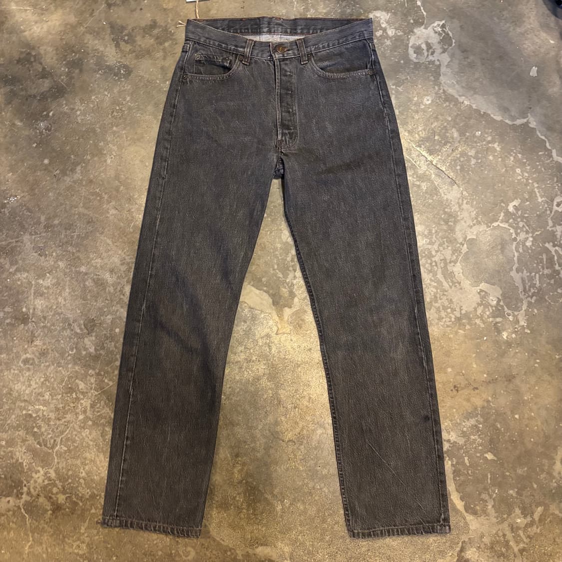 80년대 미국 리바이스 501 흑청 상품이미지4