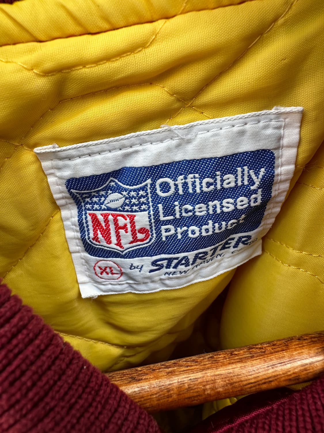 90s Starter NFL Washington Redskins 새틴 봄 상품이미지4