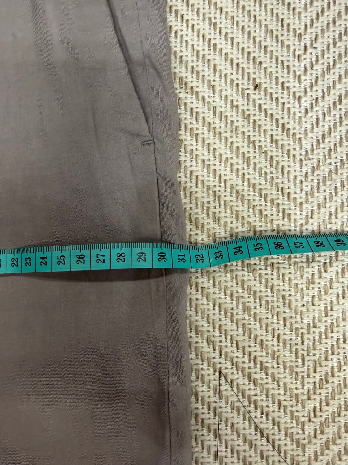 정품) 띠어리 남성 린넨 팬츠 30 상품이미지9