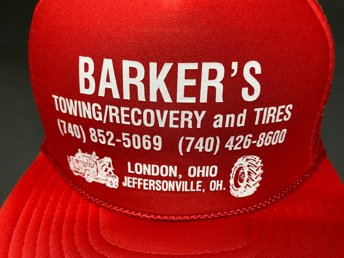 Barker's vintage trucker cap 상품이미지2