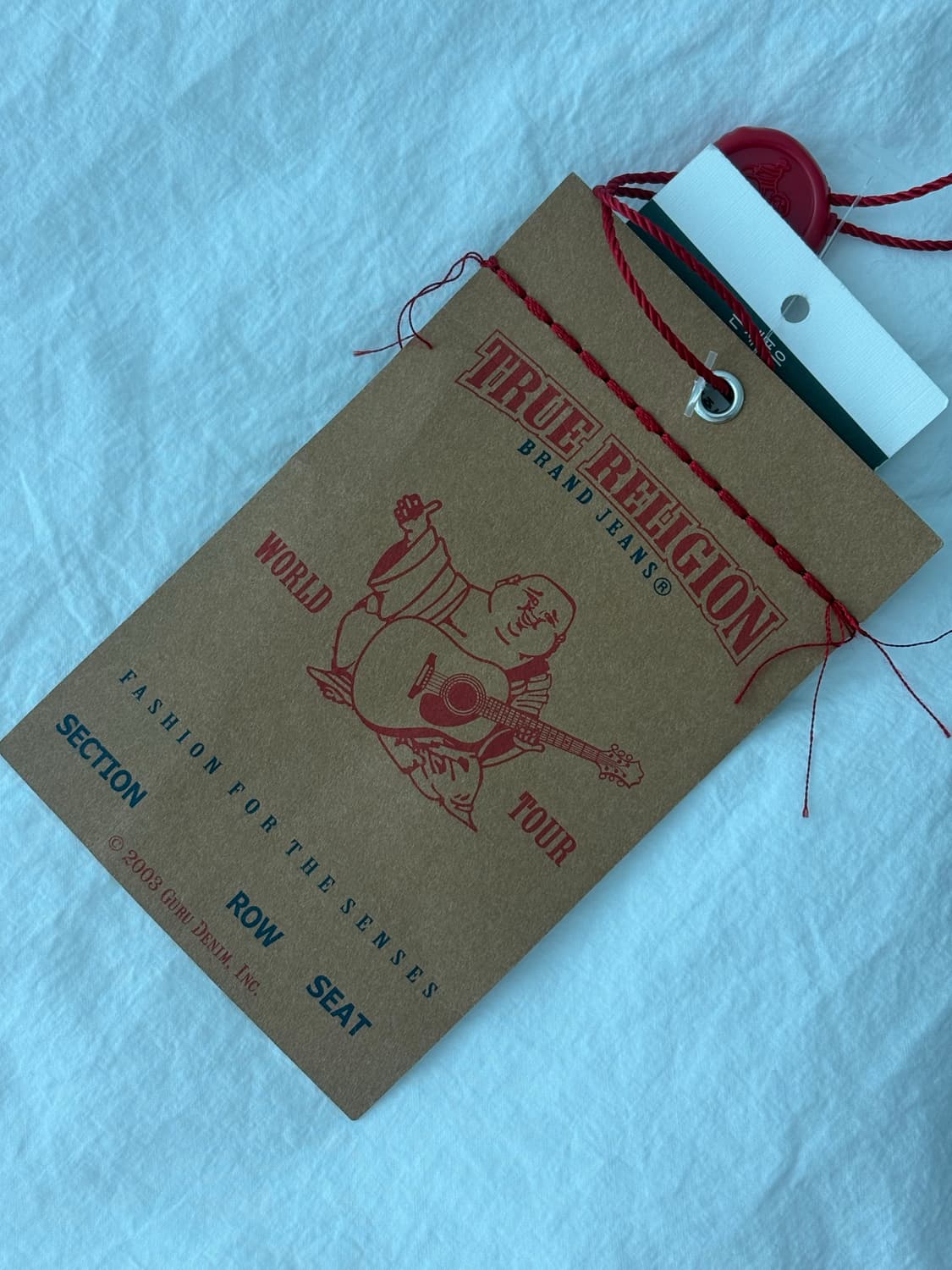 트루릴리전 빌리 슈퍼T 스티치 진청 데님팬츠  상품이미지4