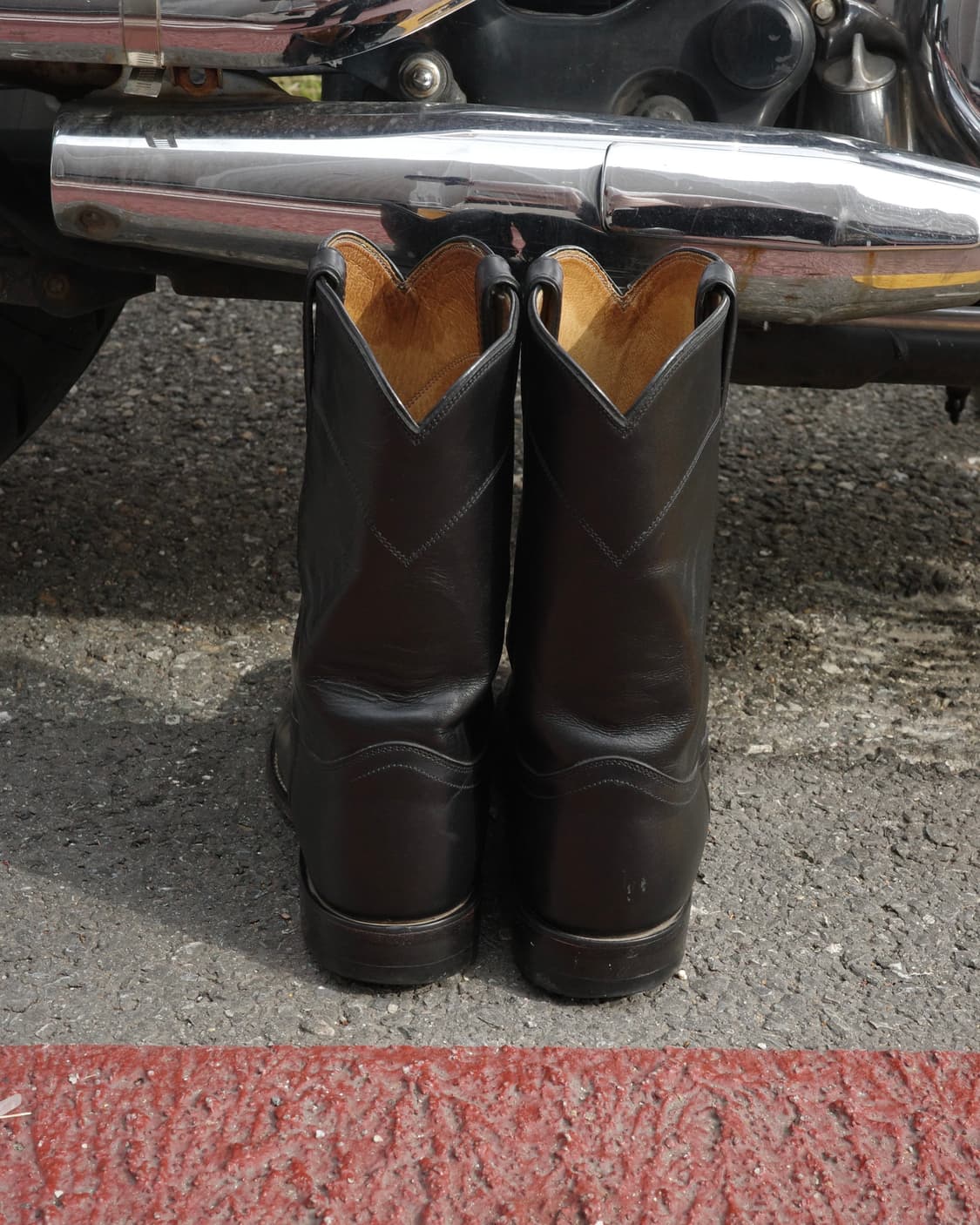Justin Boots 3133 웨스턴 로퍼 부츠 상품이미지5