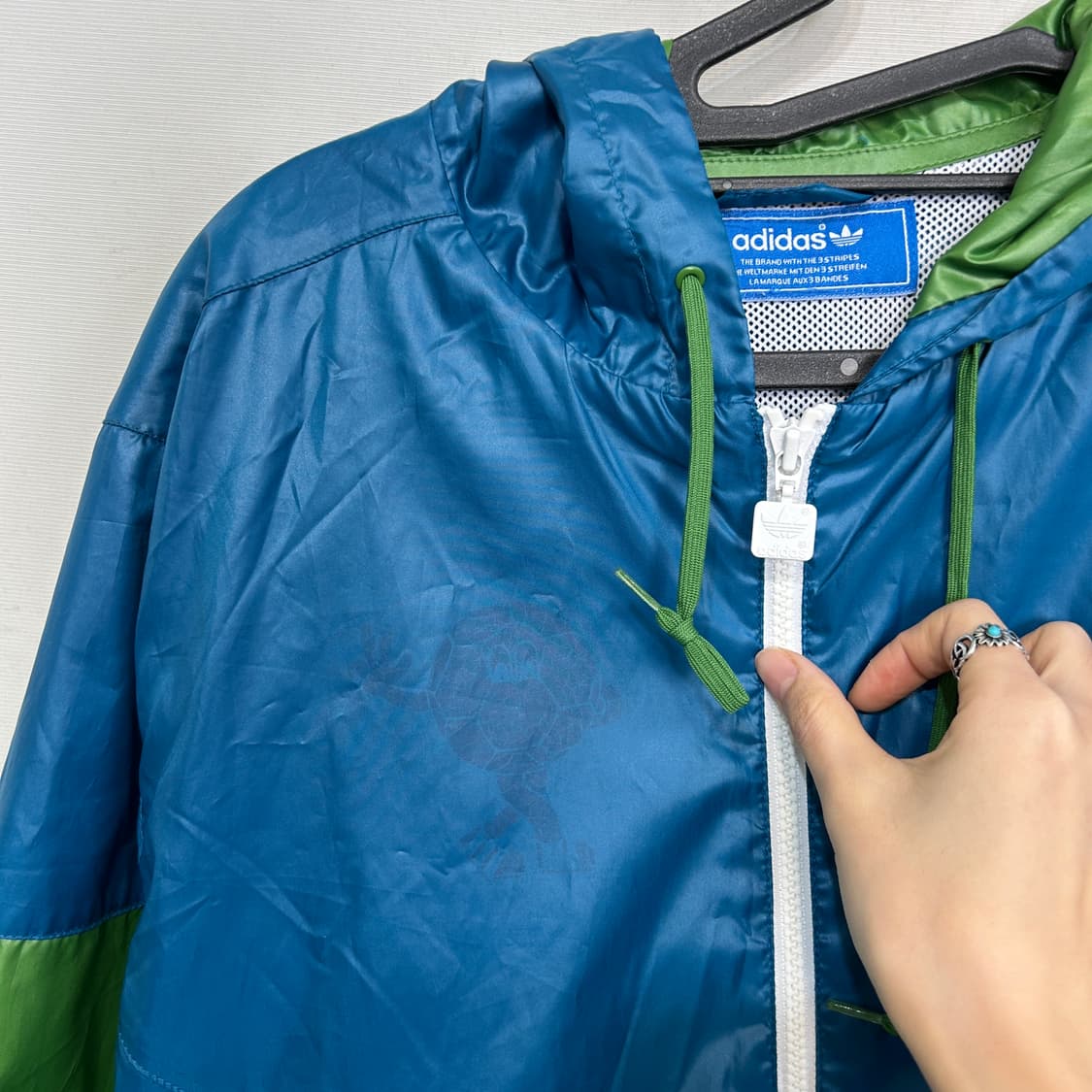아디다스 남성 윈드브레이커 바람막이 100 상품이미지2
