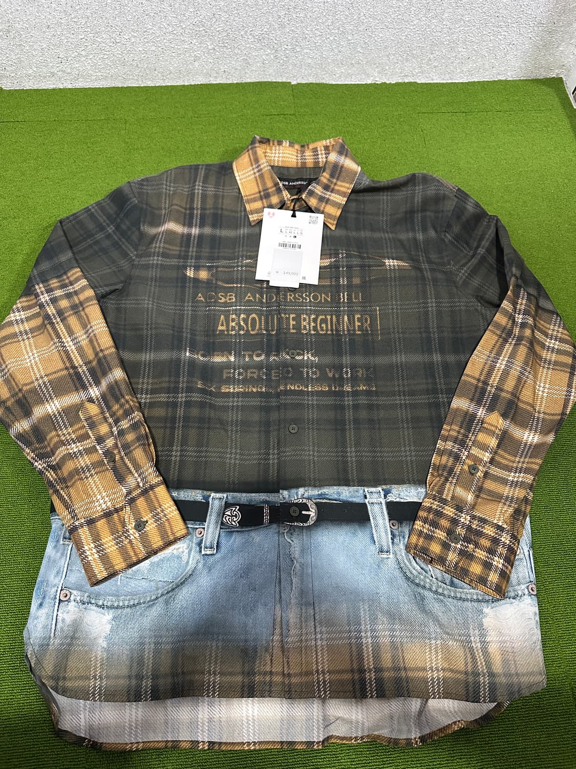 앤더슨벨 x 자라 셔츠 L  상품이미지1