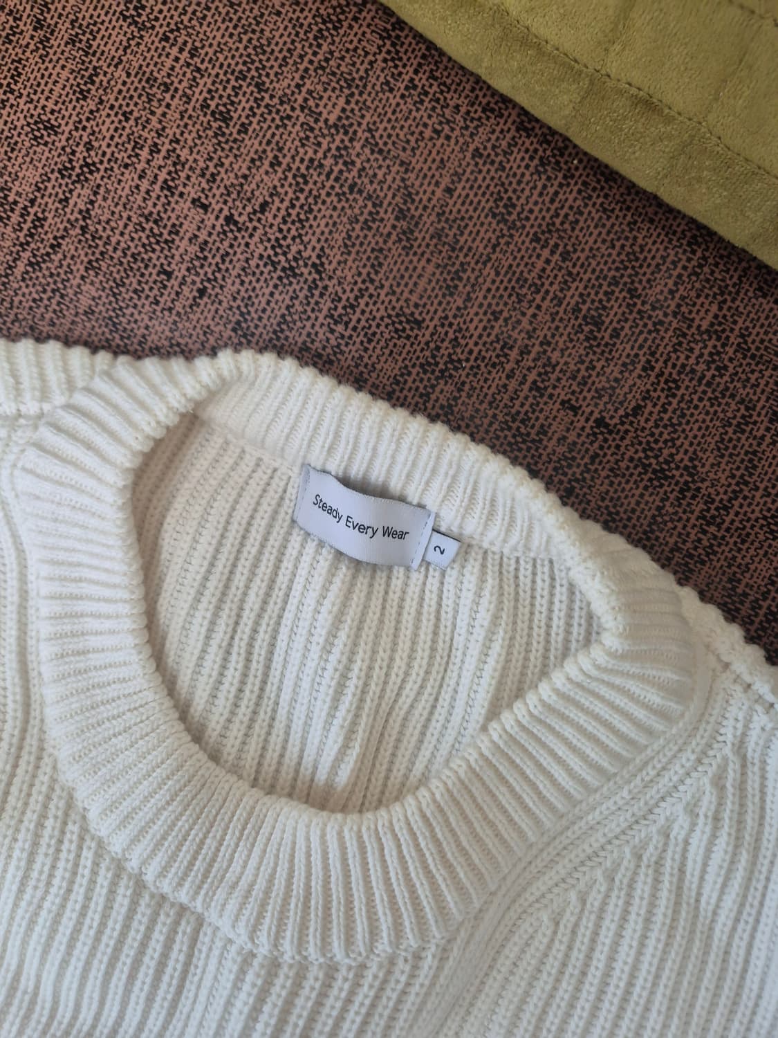 SEW 스테디에브리웨어 코튼 립 니트(2) 상품이미지3