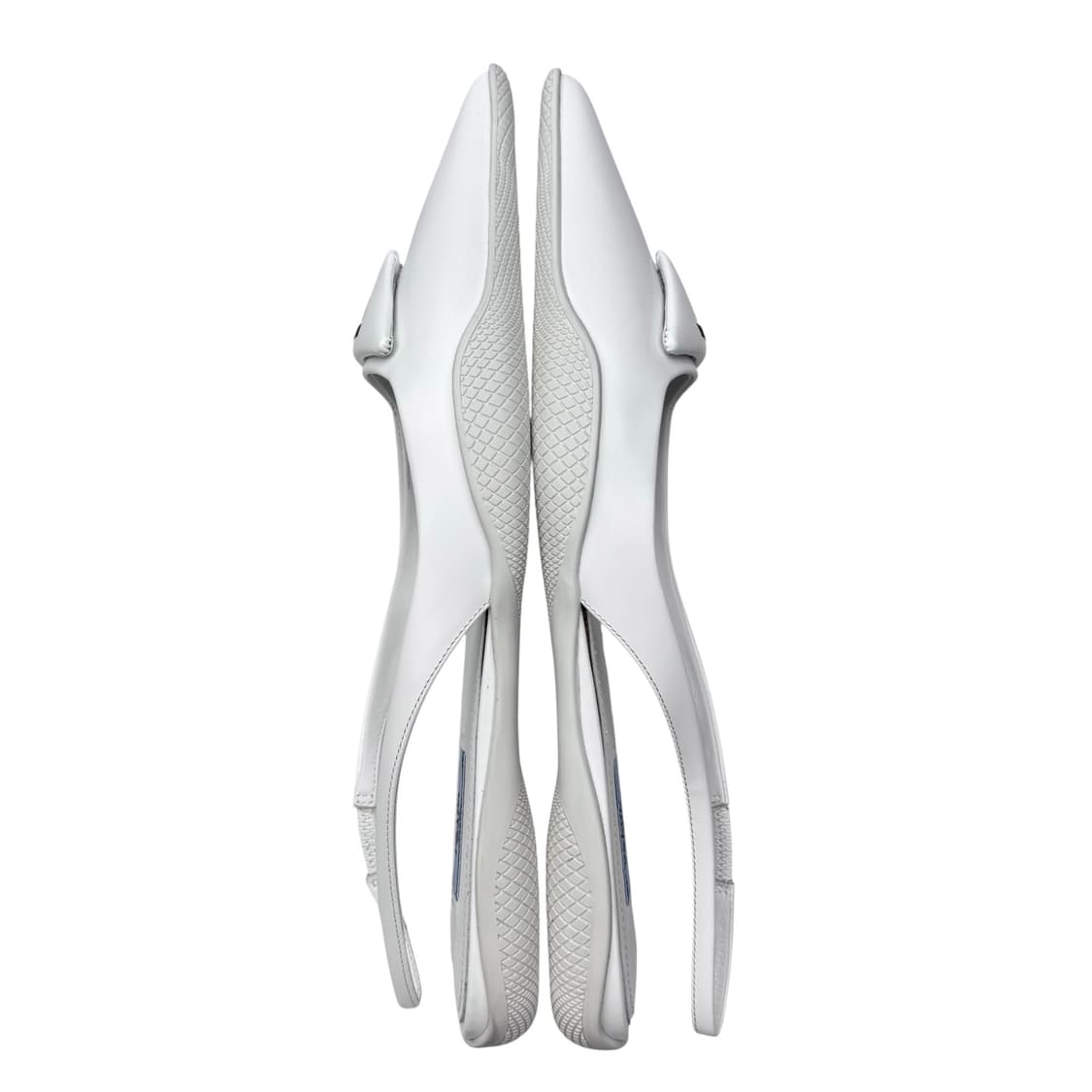 프라다 브러시드 발레리나 슬링백 삼각 로고 상품이미지8