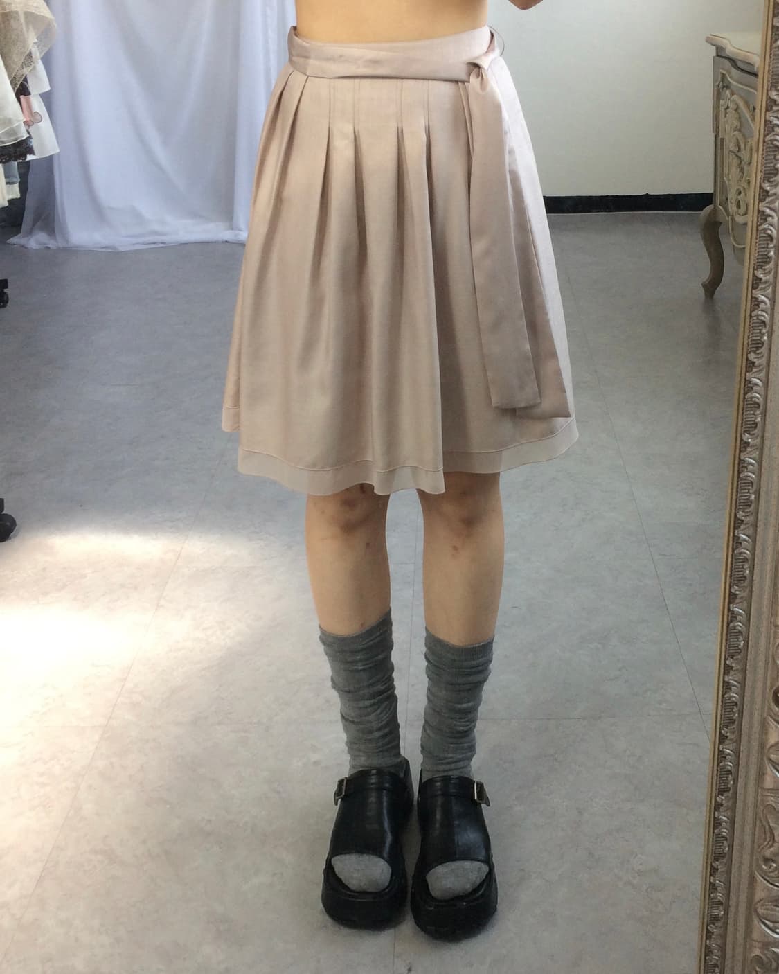 Tied midi skirt 상품이미지7