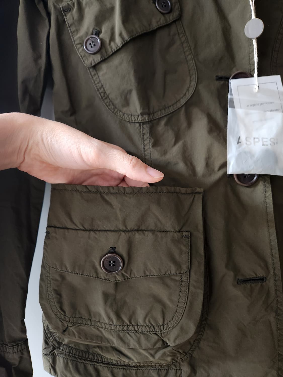 Aspesi 아스페시 자켓 M, 택째 새상품 상품이미지3