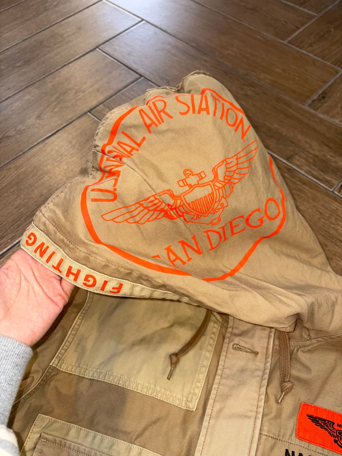 Avirex Multi Pocket Hooded Jacket 상품이미지9