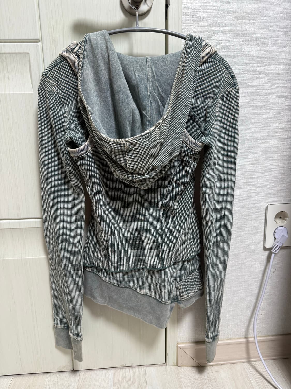 미스치프 레이어드 와플 후디 세트 상품이미지3