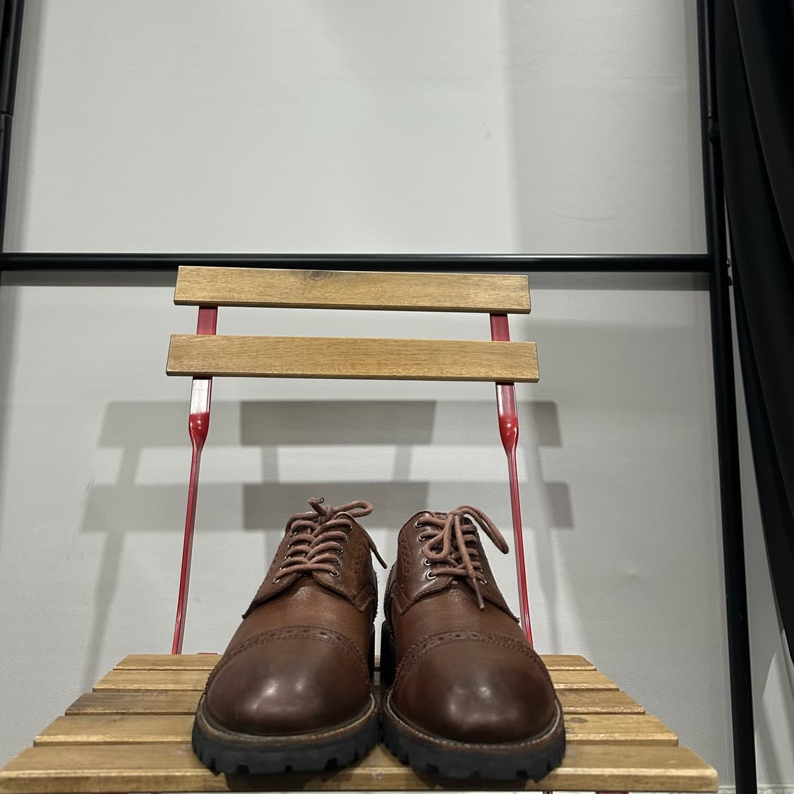 265) 호킨스 로퍼 남성 남자 구두 NOEL S TIP 브라운 레더 상품이미지2