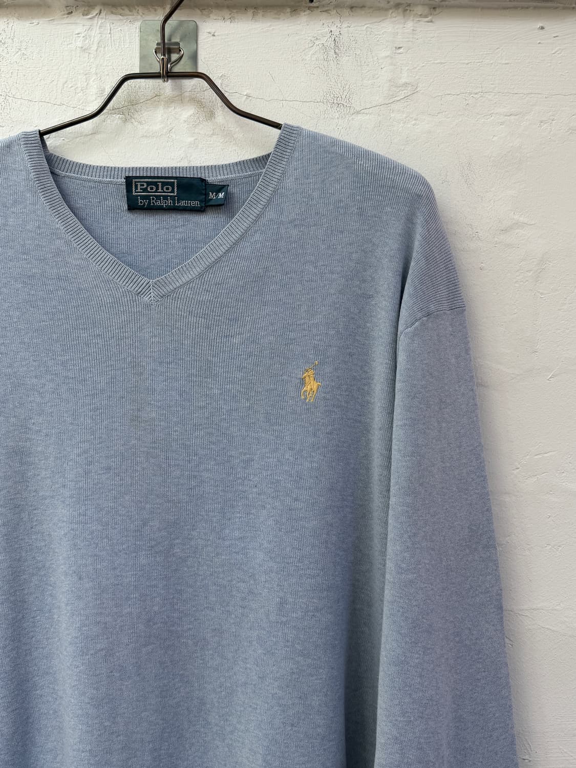 Polo by Ralph Lauren 피마코튼 브이넥 긴팔 니트 M 상품이미지3