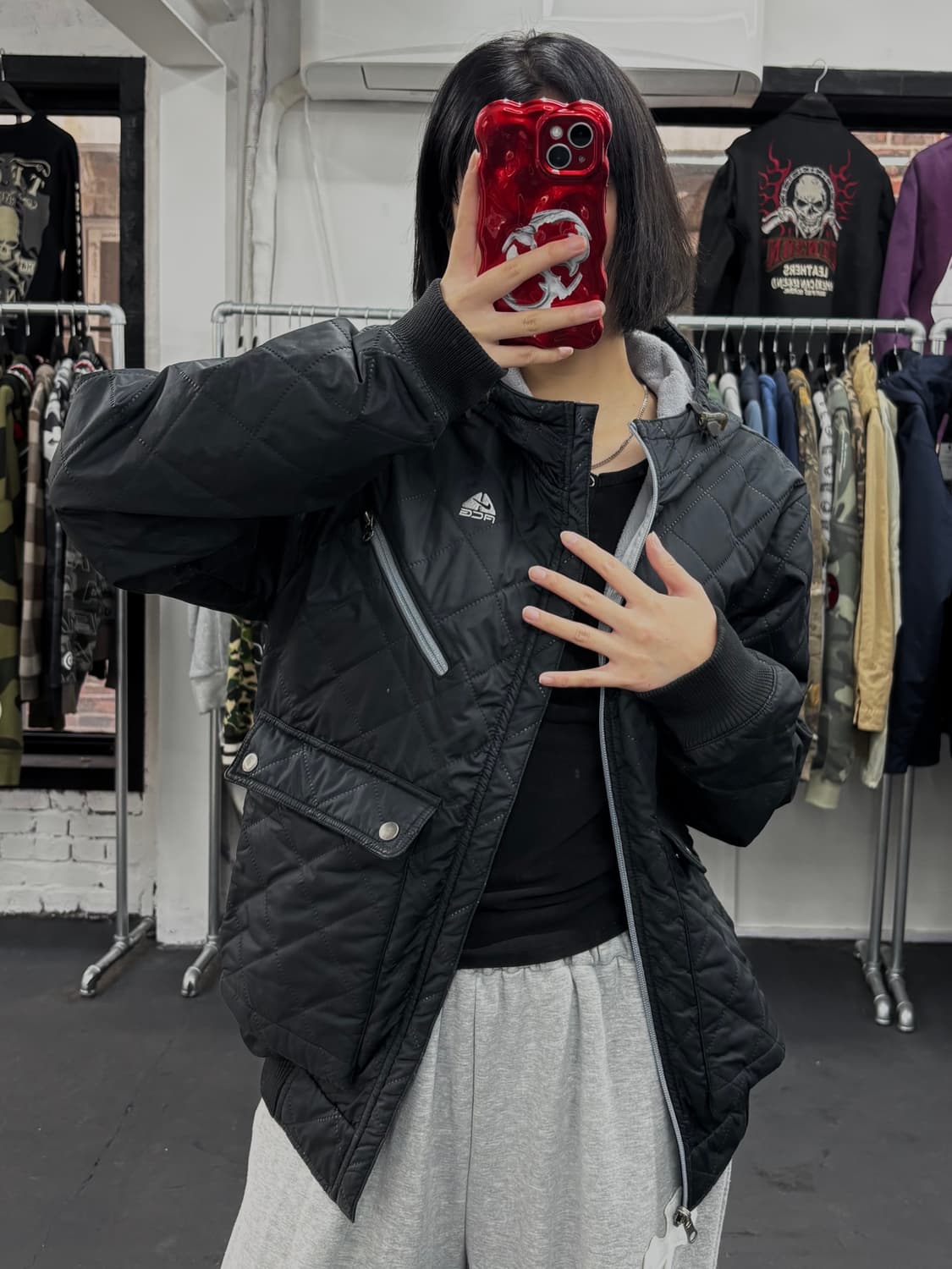 나이키 ACG 누빔 후드 자켓 상품이미지3