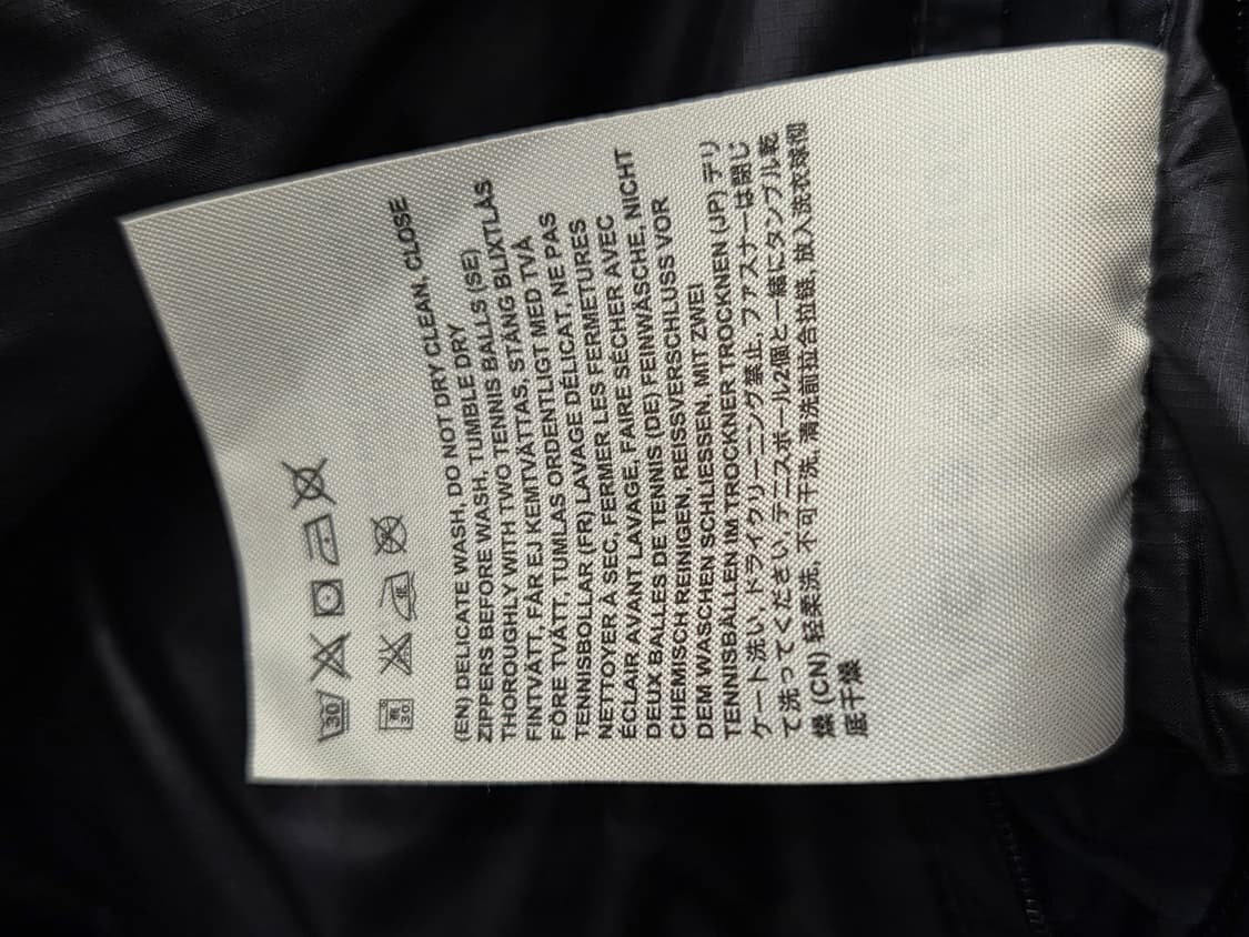 서플라스 패딩 네이비 상품이미지4