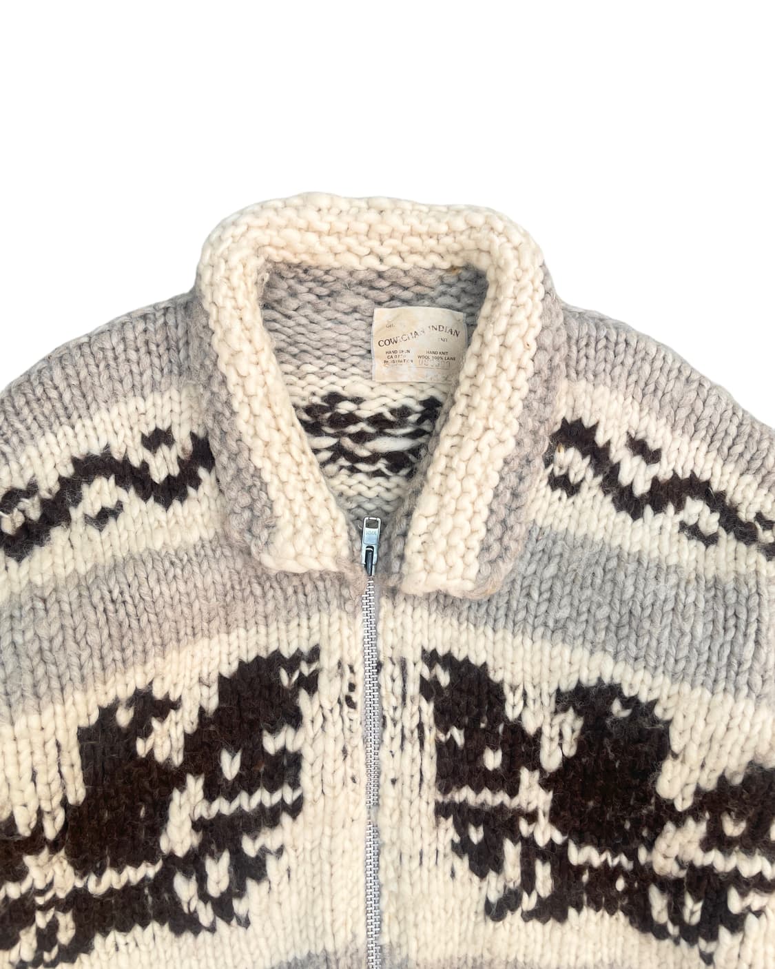 vintage cowichansweater jacket 상품이미지2