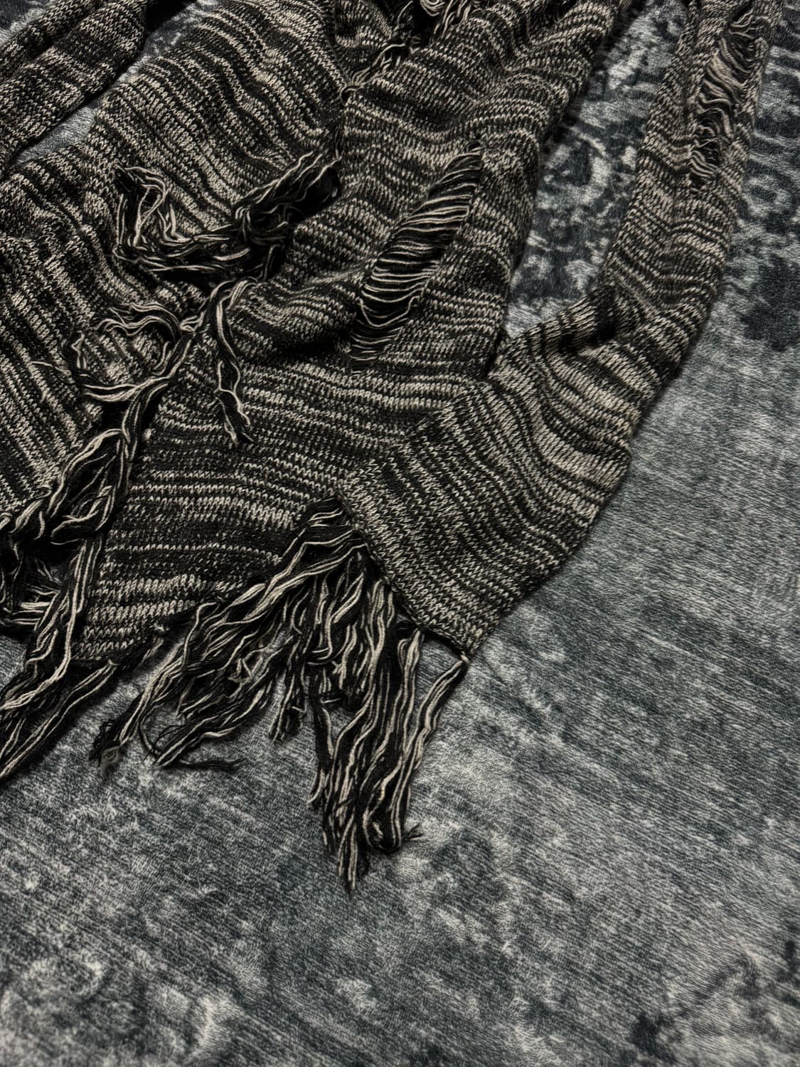 Bernings sho 00s archive fringe cardigan 상품이미지5