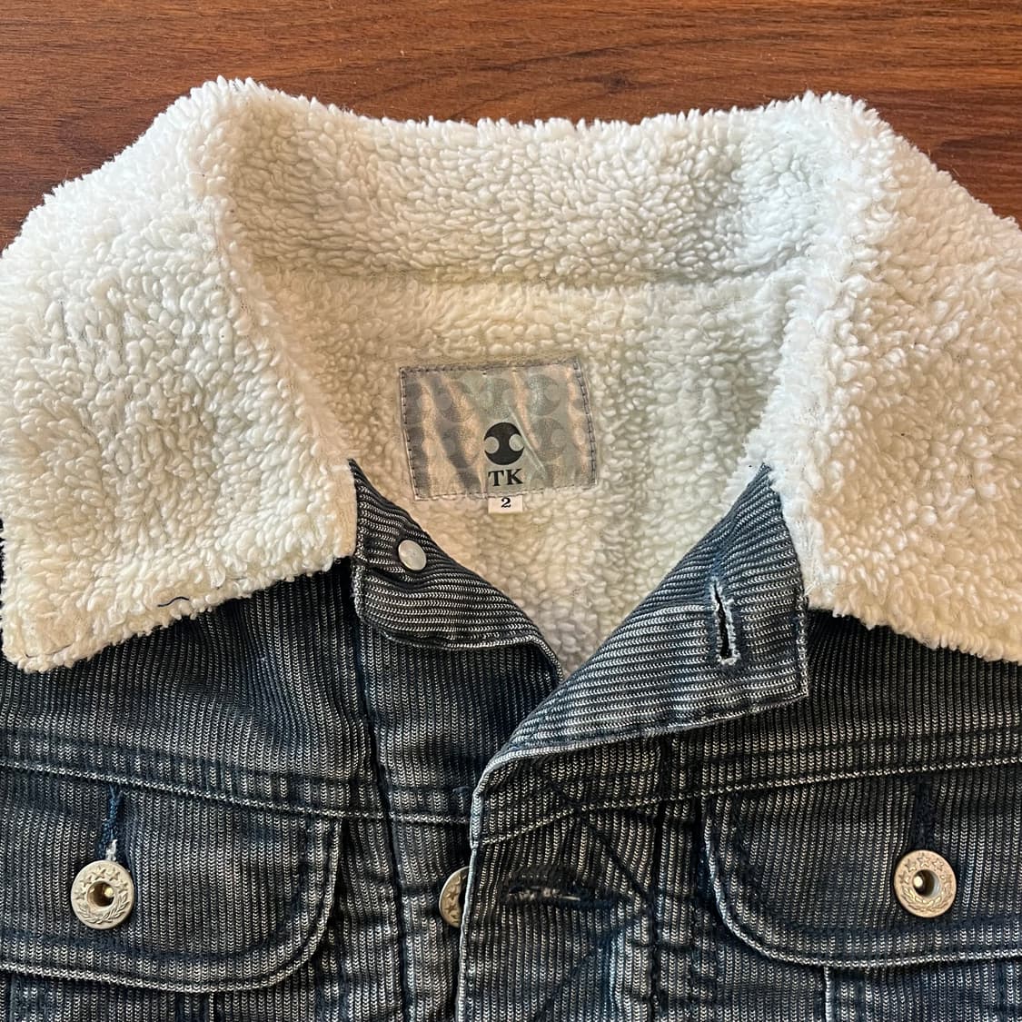 타케오 키쿠치 골덴 쉐르파 자켓 상품이미지3